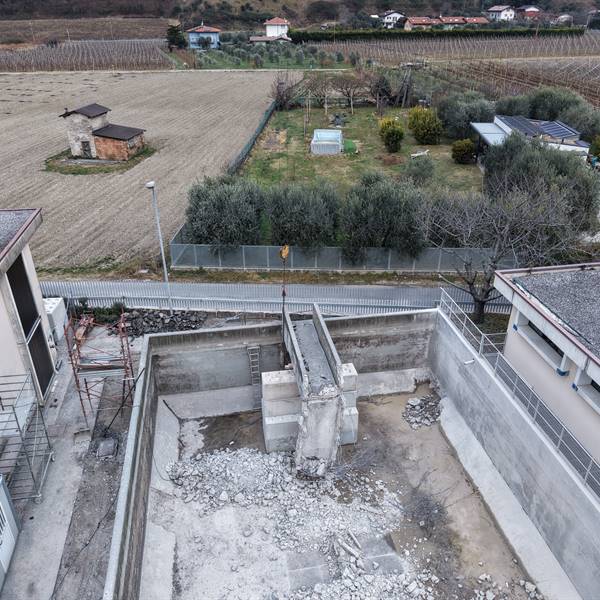 depuratore loc. Linfano - Arco